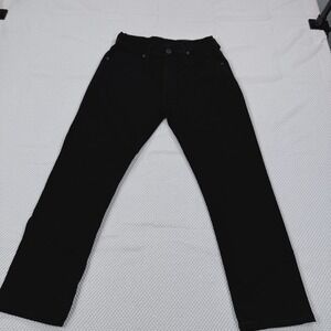 PAIGE Federal Men's Black Slim Straight Stretch Jeans Pants Approx 28x30
